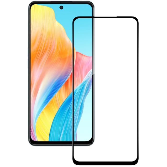 Стекло защитное ACCLAB Full Glue Oppo A98 Black (1283126583520) изображение 2