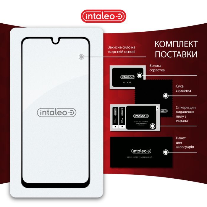 Стекло защитное Intaleo Full Glue Samsung A16 Black (1283126598715) изображение 8
