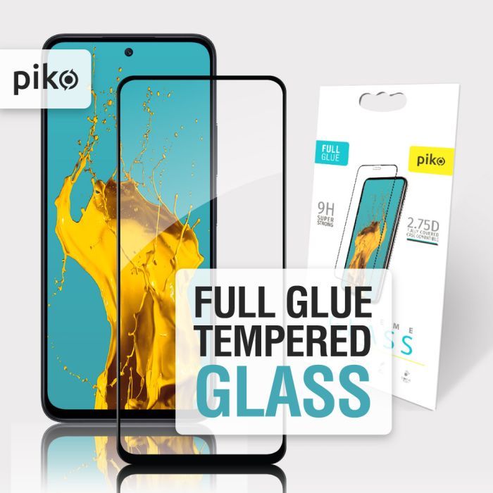 Скло захисне Piko Full Glue Xiaomi Redmi 13 Black (1283126592942) зображення 5