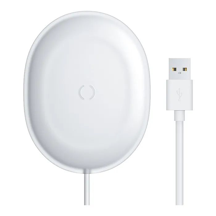 Зарядное устройство Baseus Jelly wireless charger 15W White (WXGD-02)