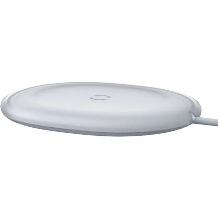Зарядное устройство Baseus Jelly wireless charger 15W White (WXGD-02) изображение 3