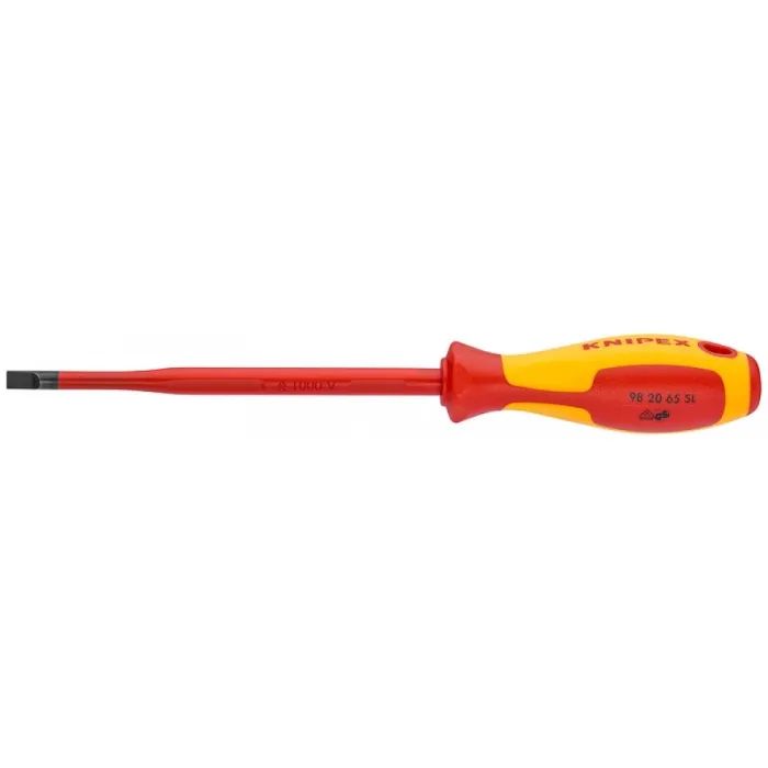 Отвертка KNIPEX для винтов со шлицевыми головками (98 20 40 SL)
