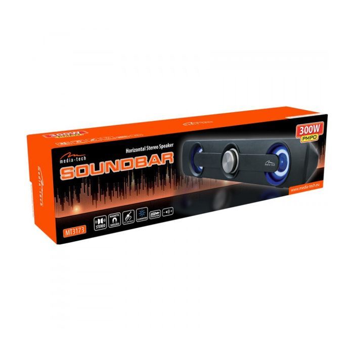 Акустична система Media-Tech 5W Black (MT3173) зображення 3