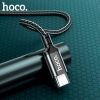 Дата кабель USB-C to USB-C 1.0m 60W nylon X14 black HOCO (6931474752215) зображення 9
