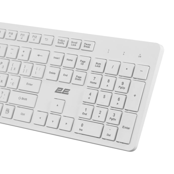 Клавиатура 2E KS260 106key Wireless UA White (2E-KS260WWH_UA) изображение 7