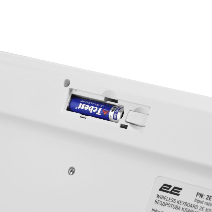 Клавиатура 2E KS260 106key Wireless UA White (2E-KS260WWH_UA) изображение 8