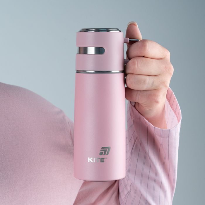 Термос Kite 350 мл рожевий (K25-1223-3) изображение 6