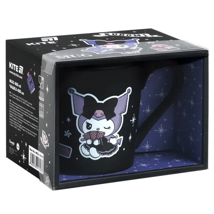 Чашка Kite Kuromi 400 мл, HK-2 (HK25-216-2) изображение 3