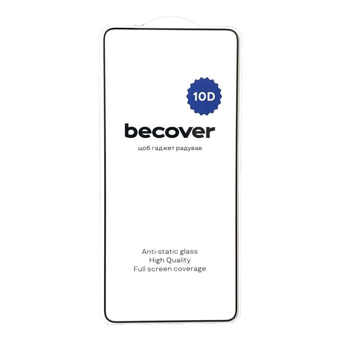 Скло захисне BeCover Oppo Reno13 F 5G 10D Black (713634) зображення 3
