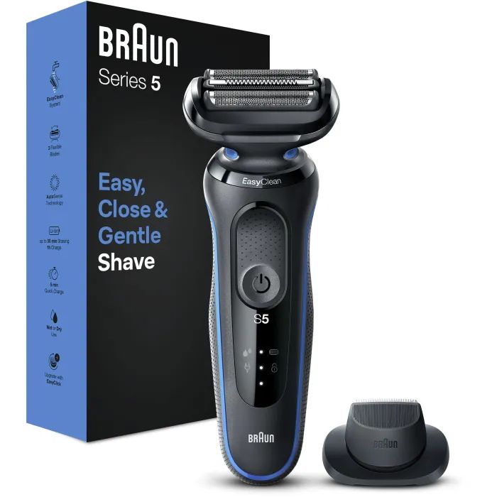 Электробритва Braun Series 5 51-B1200S BLUE изображение 5