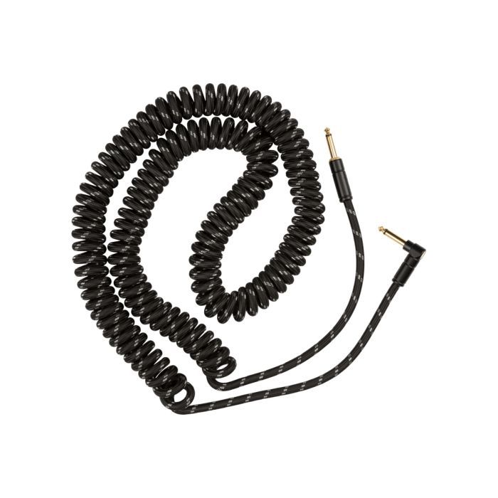 Инструментальный кабель Fender Cable Deluxe Series Coil 30' Black Tweed (301773)