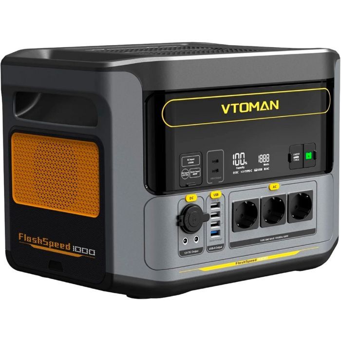 Зарядная станция Vtoman FlashSpeed 1000 PB-85 1000W 828Wh (FlashSpeed 1000) изображение 2