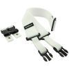 Ремень для гитары DiMarzio 2 Inch Nylon ClipLock White (DD2200W) изображение 2