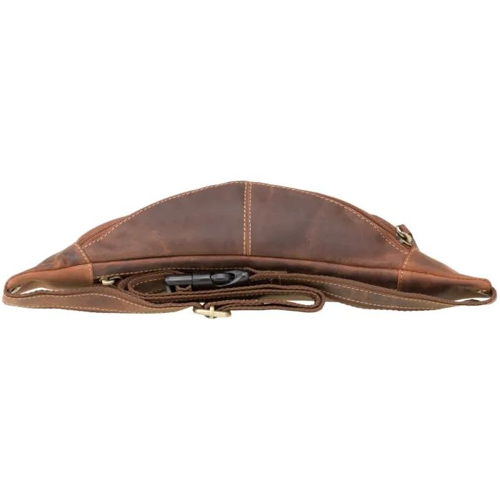 Сумка Visconti 721 Bumbag Large Oil Brown (721 OIL BR) зображення 5