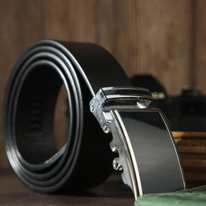 Ремінь Vintage Чоловічий Чорний (20289) зображення 6