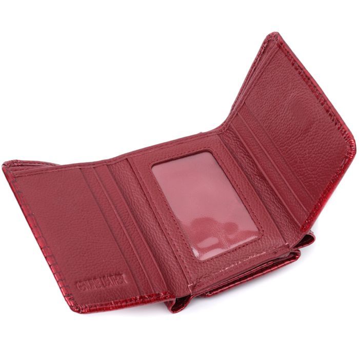 Гаманець ST Leather З натуральної шкіри Червоний (22731) зображення 7