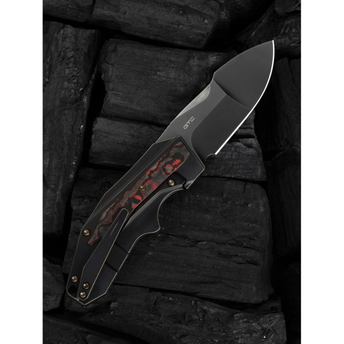 Ніж Weknife Coral, Stonewash, титан/Carbon Fiber (WE24044-2) зображення 11