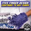 Автомобильная салфетка Chemical Guys Purple 5-Finger Mitt (MIC511) изображение 4