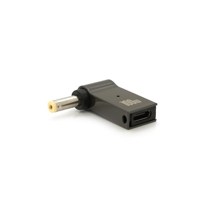 Адаптер USB-C F to DC 4.8x1.7mm M 100W for HP Voltronic (AHPTC4.8*1.7) изображение 3