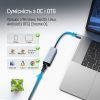 Адаптер USB-C + USB A to RJ45 Ethernet 1000Mbps ColorWay (CW-AD-CRG) зображення 12