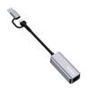 Адаптер USB-C + USB A to RJ45 Ethernet 1000Mbps ColorWay (CW-AD-CRG) зображення 3