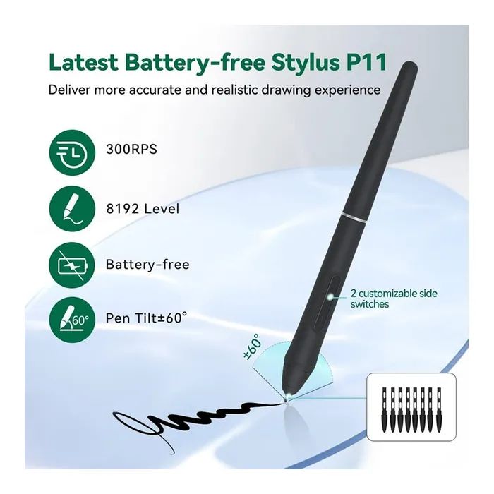 Перо Parblo P11 Coast22 Pro (P11) изображение 2