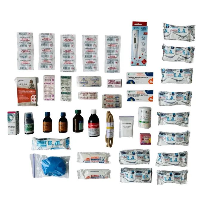 Автомобільна аптечка Poputchik 02-073-М зображення 3