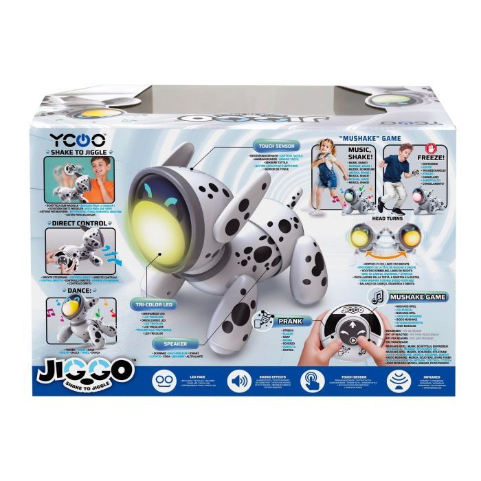 Интерактивная игрушка Silverlit робот-собака Jiggo (88497) изображение 9