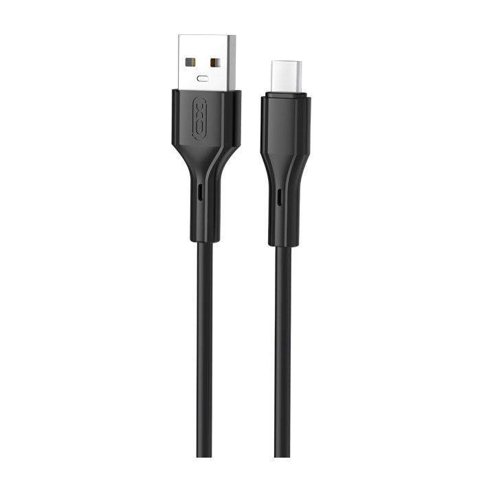 Дата кабель USB 2.0 AM to USB-C 1.0m black XO (NB230_C_Black)