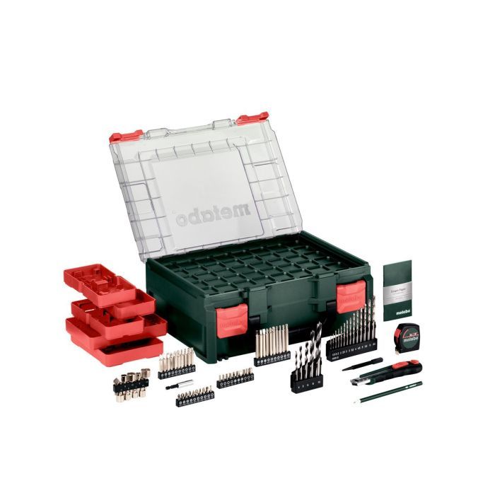 Шуруповерт Metabo BS 18 Set, 18V. 2х2Ah, 24·48Нм, 0-450·0-1600об/хв, 1.3кг (602207710) зображення 3