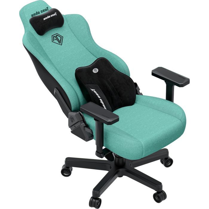 Кресло игровое AndaSeat Kaiser 3E Fabric XL Light Blue (AD23YC-XL-09-E-CF-E01) изображение 7