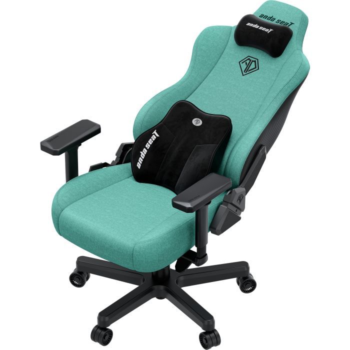 Кресло игровое AndaSeat Kaiser 3E Fabric XL Light Blue (AD23YC-XL-09-E-CF-E01) изображение 8