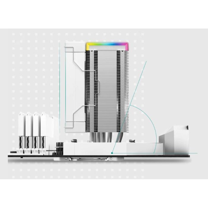 Кулер до процесора Deepcool AK500S DIGITAL SE WH зображення 11