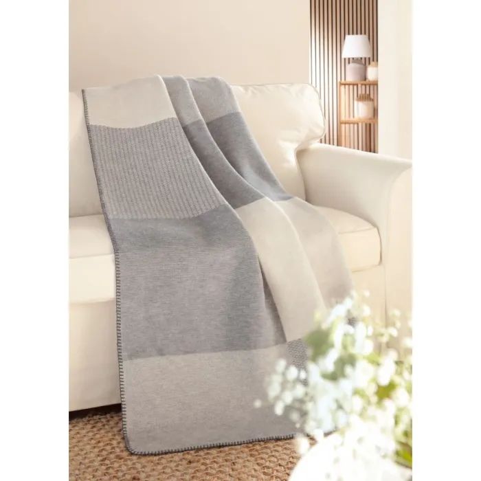 Плед Biederlack Wohndecke Grain Check 150х200 (810212) изображение 4 Плед Biederlack Wohndecke Grain Check 150х200 (810212) изображение 4