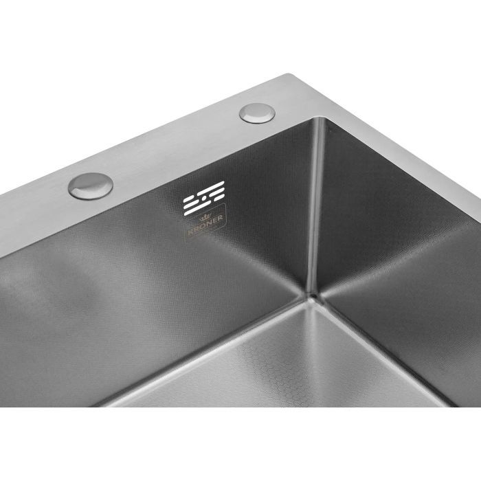 Мойка кухонная Kroner KDBrush5050HM (CV027234) изображение 6