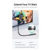Кабель мультимедийный HDMI M to HDMI F 0.5m 8K HD151 black UGREEN (40400) изображение 6