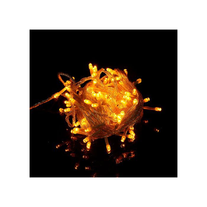 Гірлянда Voltronic Діод Yellow 300 LED, 30 м., 8 режимів, прозора (Garl-300LED-30mY)