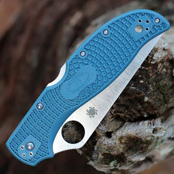 Ніж Spyderco Stretch 2 XL Lightweight K390 FRN Blue (C258FPK390) зображення 10