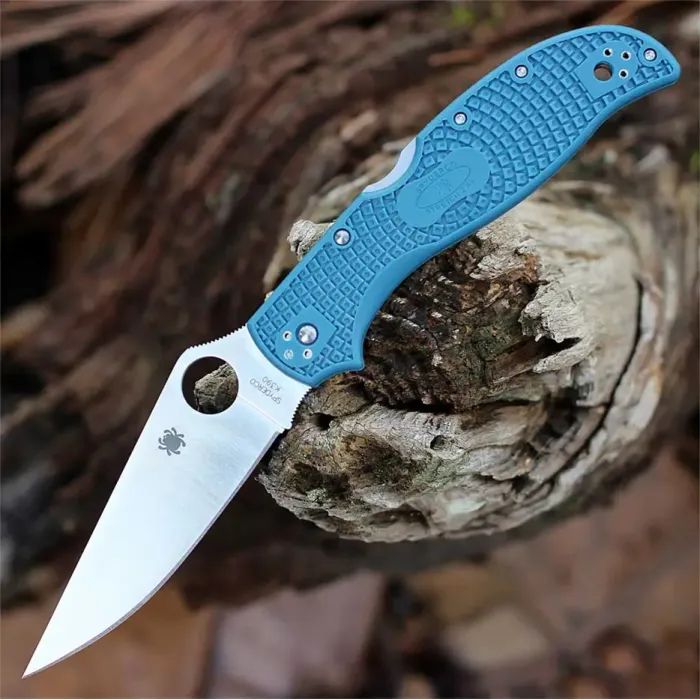 Ніж Spyderco Stretch 2 XL Lightweight K390 FRN Blue (C258FPK390) зображення 5
