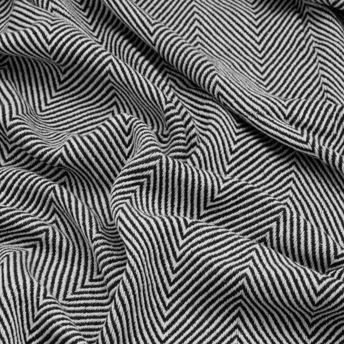 Плед Ardesto Summer 140х190см, 100% хлопок, черный (ART0915SL) изображение 6