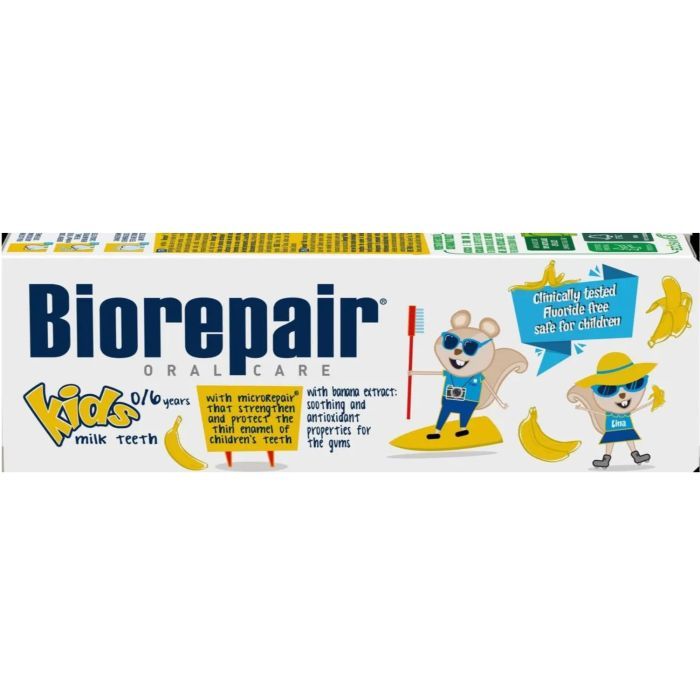 Детская зубная паста Biorepair Веселе мишеня 50 ml Банан (8017331095492)