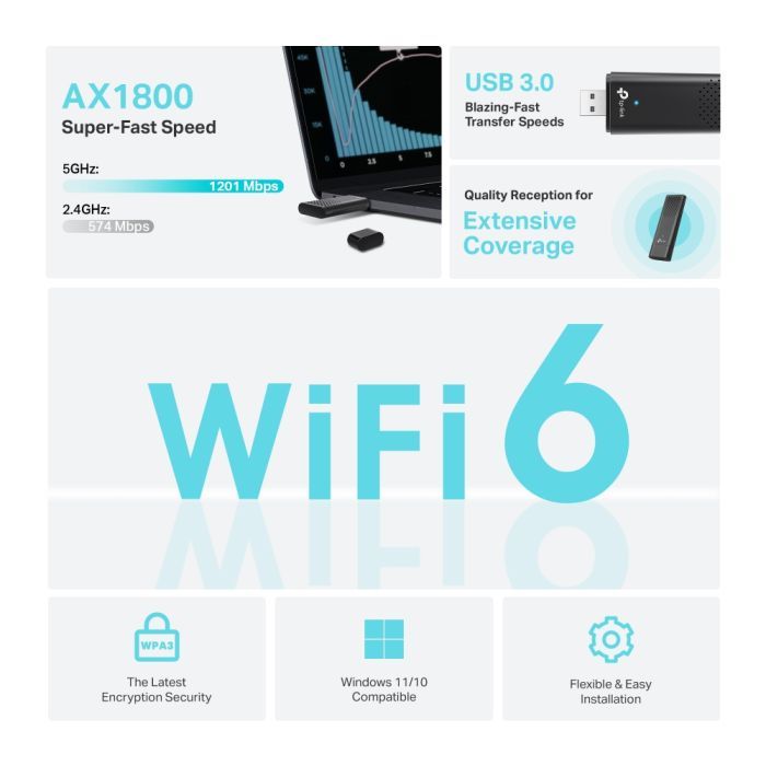 Сетевая карта Wi-Fi TP-Link Archer TX20U (ARCHER-TX20U) изображение 4