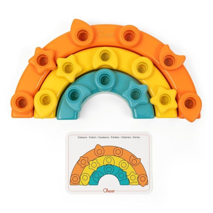 Развивающая игрушка Chicco 2 в 1 Радуга (12198.00) изображение 4