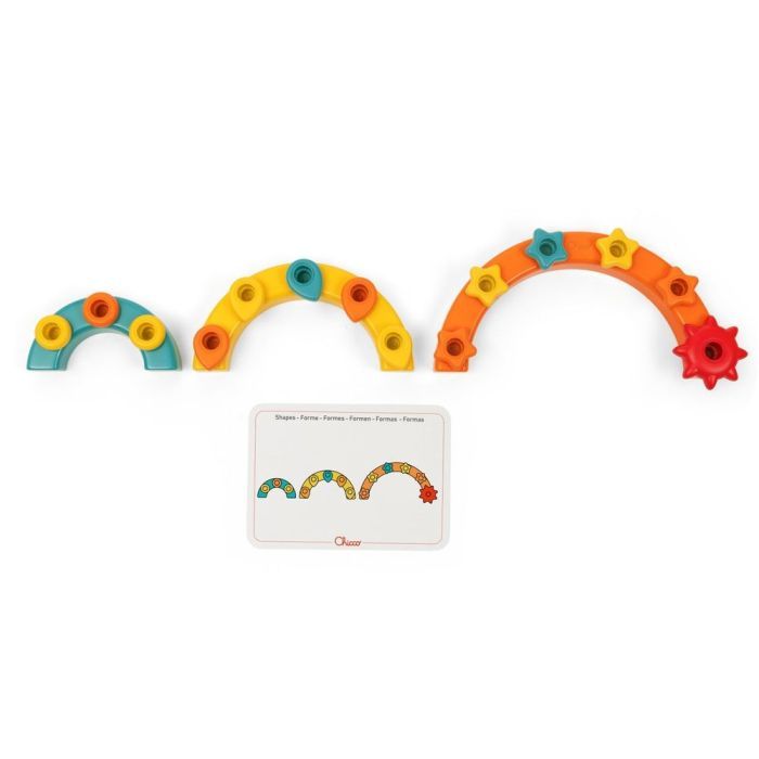 Развивающая игрушка Chicco 2 в 1 Радуга (12198.00) изображение 5