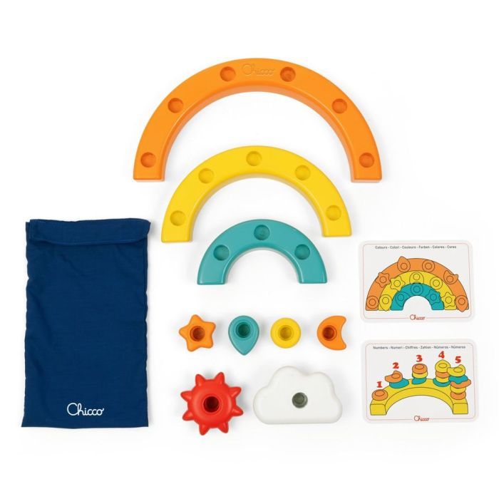 Развивающая игрушка Chicco 2 в 1 Радуга (12198.00) изображение 7