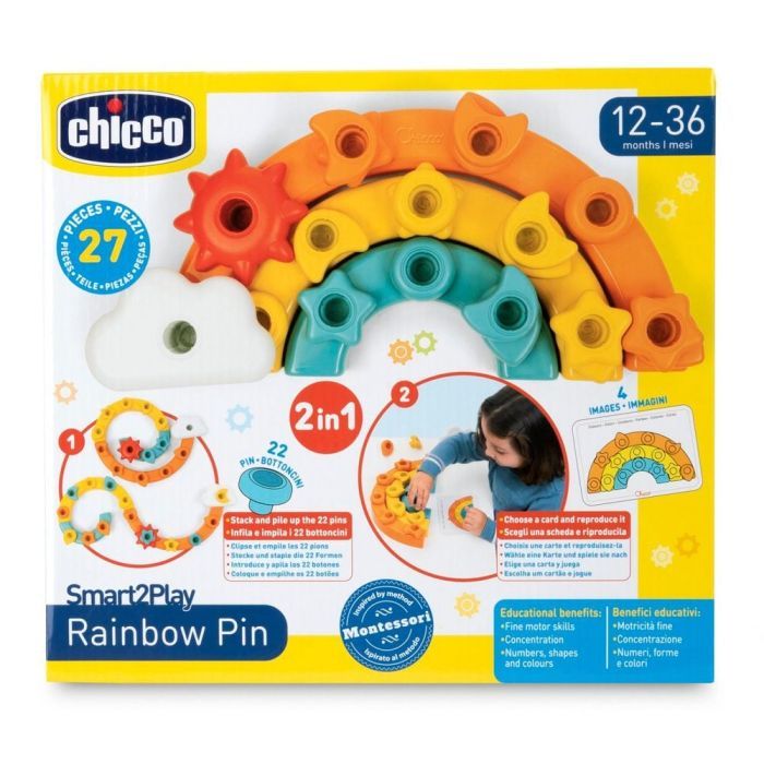 Развивающая игрушка Chicco 2 в 1 Радуга (12198.00) изображение 9