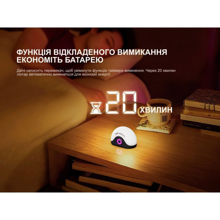 Фонарь Fenix CL20R V.2.0 чорний (CL20RV20BLK) изображение 7