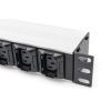 Силовой блок 19" 1U w/PDU 8xC13, 2xC19, 16A, 250V, вилка C20 Digitus (DN-95427) изображение 8
