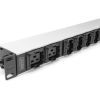 Силовой блок 19" 1U w/PDU 8xC13, 2xC19, 16A, 250V, вилка C20 Digitus (DN-95427) изображение 9