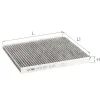 Фильтр салона ALPHA FILTER AF5049a